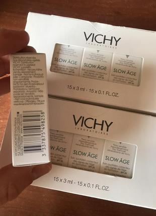 Флюид vichy slow age для кожи против признаков старения 3 мл3 фото