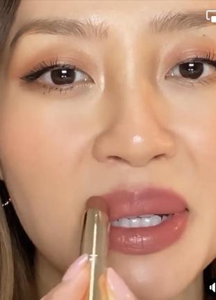 Відтіночний зволожуючий бальзам для губ mischo beauty sheer lip shine5 фото