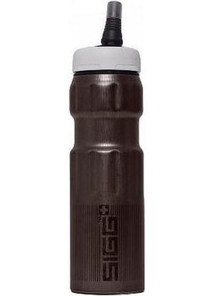 Бутылка для воды sigg dyn sports new smoked pearl 0,75 л 8620.90, серая