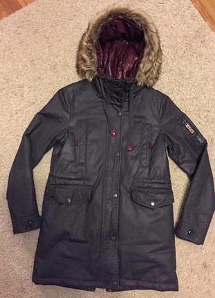 Теплая парка pull&bear