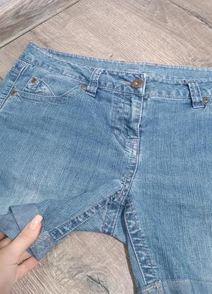 Шорты женские джинсовые тонкие не жаркие 14 размер/хл2 фото