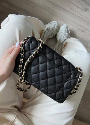 Сумка chanel 1.55 blackure7 фото