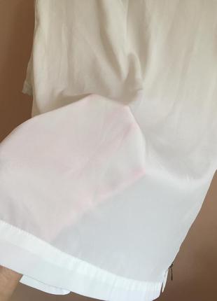 Блуза calvin klein textured semi sheer blouse8 фото