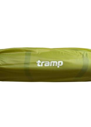 Килимок самонадувний tramp комфорт з можливістю зістібання olive 190х65х5 utri-0103 фото