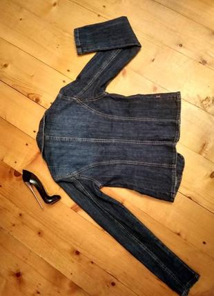 Стильний джинсовий піджак7 фото