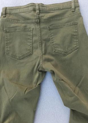 Детские модные стрейчевые джинсы 10-11 лет штаны для девочки6 фото
