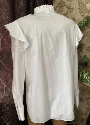 Шикарная блуза / белая рубашка 🤍7 фото