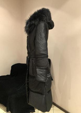 Пуховое пальто пуховик  royal cat  до -30с. размер л2 фото