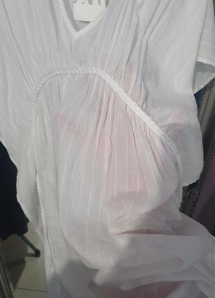 Крута сукня-халат, кафтан zara - хс, с7 фото