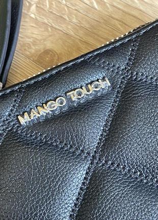Стеганский кошелек на цепочке mango touch3 фото