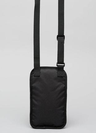 Сумка мужская чёрная через плечо puma academy portable оригинал4 фото