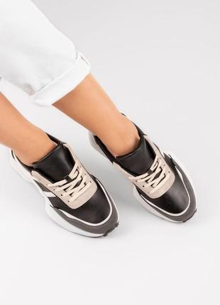 Стильные серые замшевые кроссовки на платформе толстой подошве модные кроссы2 фото