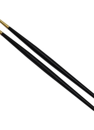 Палочки для суши remy-decor черные с золотом для дома ресторанов, кафе, гостиниц