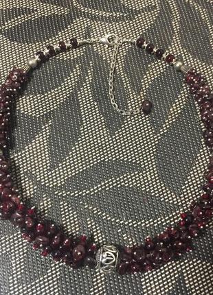 Кольє з граната