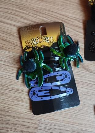 Заколки на хеллоуин