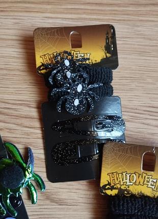 Заколки на хеллоуин