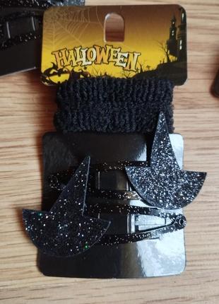 Заколки на хеллоуин