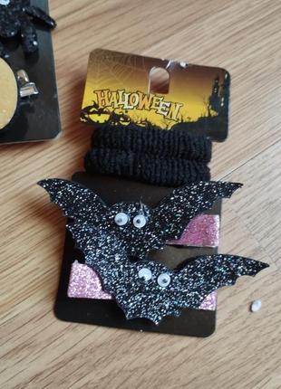 Заколки на хеллоуин