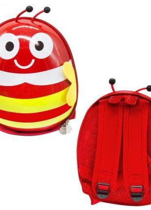 Дитячий рюкзак "пчелка" (червоний)
