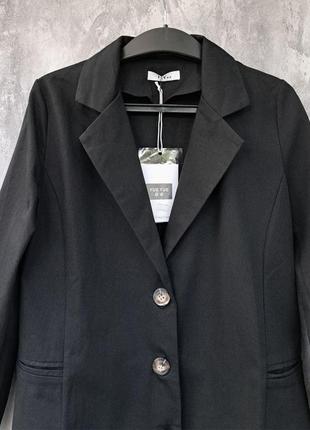 Женский коттоновый пиджак, размер единый (ориентир. 42/46), см. замеры в описании3 фото