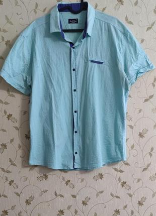 Мужская тенниска рубашка, paul star, размер xxl