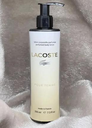 Lacoste pour femme femm парфумований лосьйон для тіла 200 ml лакост лакоста пур фем