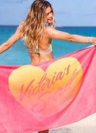 Victorias secret пляжное полотенце