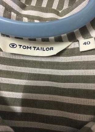 Лёгкая рубашка tom tailor вискоза5 фото