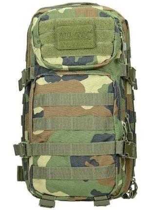 Тактический рюкзак mil-tec assault l woodland 36л.4 фото