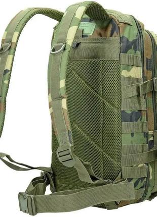 Тактический рюкзак mil-tec assault l woodland 36л.3 фото