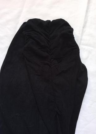 Лонгслив черный базовый с декоративным рукавом кофта демы женская черная легкая, нарядная, праздничная, классическая рукава фонарики2 фото