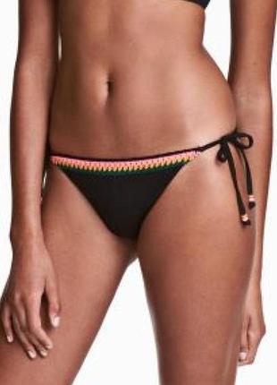 Оригинальные плавки-бикини от бренда h&m xxs-l 0460465001 разм. 32, 34, 36, 38, 40