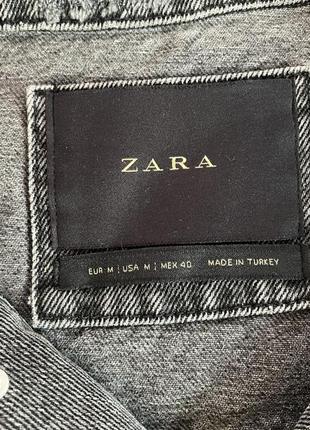 Zara куртка джинсовая р м оригинал3 фото