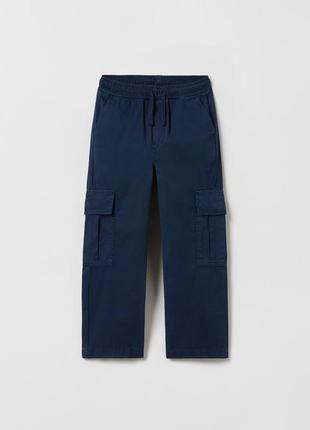 Штани карго сині zara розмір 6 років