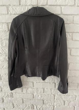 Кожаная косуха punto курточка шоколад или стильный тренд9 фото