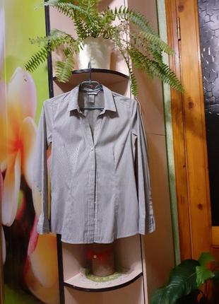 Рубашка в полоску h&m
