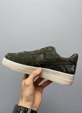 Женские кроссовки nike air force 1 x the north face camo / smb5 фото