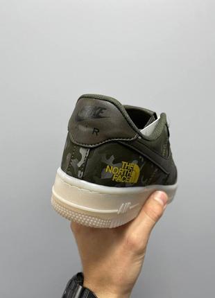 Женские кроссовки nike air force 1 x the north face camo / smb9 фото