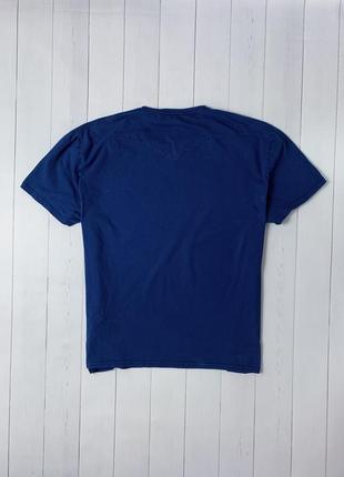 Мужская синяя базовая хлопковая футболка levis левайс с большим логотипом. xl xxl 2xl2 фото