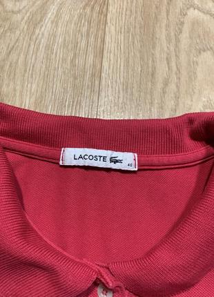 Lacoste royal поло5 фото