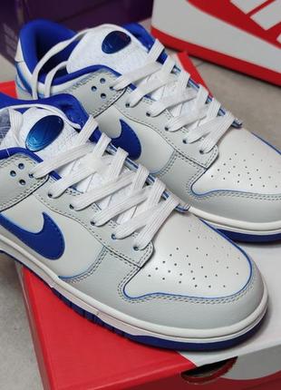 Nike dunk low worldwide white blue