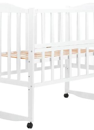 Кровать babyroom веселка dvmo-2 бук венге (маятник, відкідний бік)