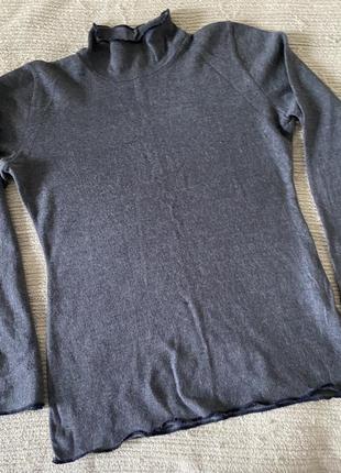 Шерстяной свитер мериносовая шерсть2 фото