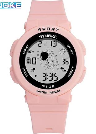 Часы synoke 9109 розовые