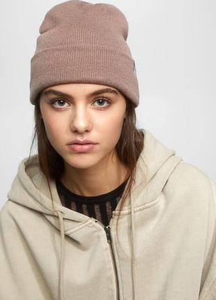 Шапка біні pull&bear uni 54-56 гірчична8 фото