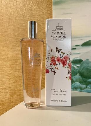 Edt true rose 🌹 woods of windsor 🇬🇧 100 мл