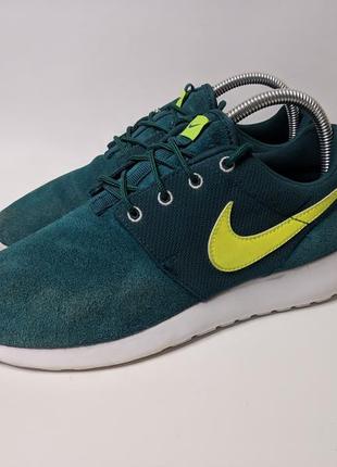 Кроссовки кеды nike roshe run original vintage замшевые casual