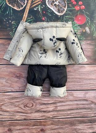 Пошив і відправка від виробника костюм дитячий зимовий курточка напівкомбінезон3 фото