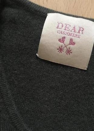 Кашеміровий кардиган на гудзиках dear cashmere5 фото