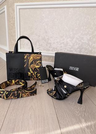 Роскошная сумочка и босоножки versace3 фото